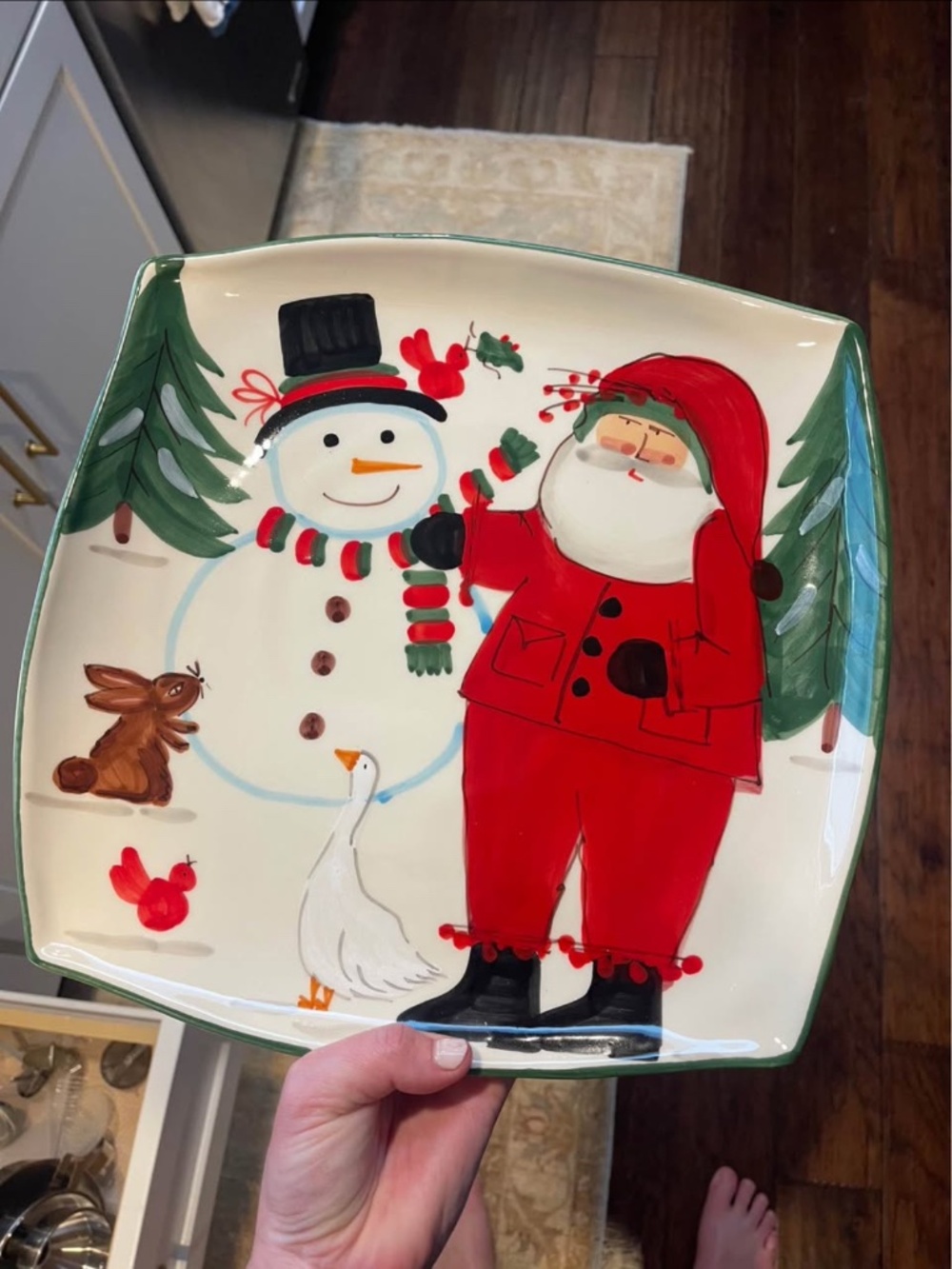 Vietri Santa plate